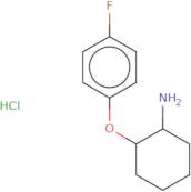 2-(4-Fluorophenoxy)cyclohexan-1-amine hydrochloride