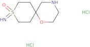9-Imino-1-oxa-9λ⁶-thia-4-azaspiro[5.5]undecan-9-one dihydrochloride