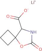 6-oxo-5-oxa-7-azaspiro[3.4]octane-8-carboxylate lithium