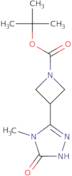 tert-Butyl 3-(4-methyl-5-oxo-4,5-dihydro-1H-1,2,4-triazol-3-yl)azetidine-1-carboxylate