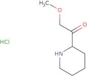 2-Methoxy-1-(piperidin-2-yl)ethan-1-one hydrochloride