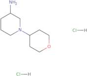 1-(Oxan-4-yl)piperidin-3-amine dihydrochloride