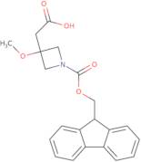 2-(1-{[(9H-Fluoren-9-yl)methoxy]carbonyl}-3-methoxyazetidin-3-yl)acetic acid