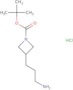 tert-Butyl 3-(3-aminopropyl)azetidine-1-carboxylate hydrochloride