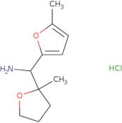 (5-Methylfuran-2-yl)(2-methyloxolan-2-yl)methanamine hydrochloride