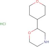 2-(Oxan-4-yl)morpholine hydrochloride
