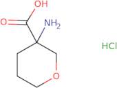 3-Aminooxane-3-carboxylic acid hydrochloride