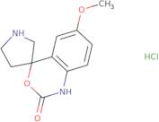 6-Methoxy-1,2-dihydrospiro[3,1-benzoxazine-4,3'-pyrrolidine]-2-one hydrochloride