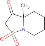 3a-Methyl-hexahydro-2H-1λ6-[1,2]thiazolo[2,3-a]pyridine-1,1,3-trione