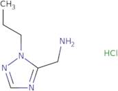 (1-Propyl-1H-1,2,4-triazol-5-yl)methanamine hydrochloride
