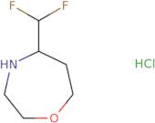 5-(Difluoromethyl)-1,4-oxazepane hydrochloride