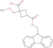 1-{[(9H-Fluoren-9-yl)methoxy]carbonyl}-3-(methoxymethyl)azetidine-3-carboxylic acid