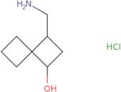 3-(Aminomethyl)spiro[3.3]heptan-1-ol hydrochloride