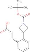 (2E)-3-(2-{1-[(tert-Butoxy)carbonyl]azetidin-3-yl}phenyl)prop-2-enoic acid