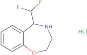5-(Difluoromethyl)-2,3,4,5-tetrahydro-1,4-benzoxazepine hydrochloride