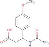 3-(4-Methoxy-phenyl)-3-ureido-propionic acid