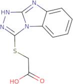 2-{2,4,5,7-Tetraazatricyclo[6.4.0.0,2,6]dodeca-1(12),3,5,8,10-pentaen-3-ylsulfanyl}acetic acid