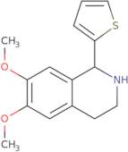 6,7-Dimethoxy-1-(thiophen-2-yl)-1,2,3,4-tetrahydroisoquinoline