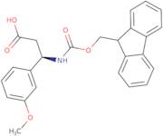 (R)-3-((((9H-Fluoren-9-yl)methoxy)carbonyl)amino)-3-(3-methoxyphenyl)propanoic acid