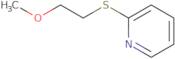 2-[(2-Methoxyethyl)thio]-pyridine