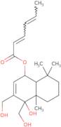 6β-(Hexa-2,4-dienoyloxy)-9α,12-dihydroxydrimenol