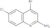 4-Bromo-6-chloroquinolin-2-amine