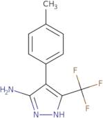 4-(4-Methylphenyl)-3-(trifluoromethyl)-1H-pyrazol-5-amine