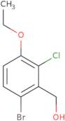 (6-Bromo-2-chloro-3-ethoxyphenyl)methanol