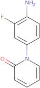 1-(4-Amino-3-fluorophenyl)-1,2-dihydropyridin-2-one