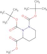 Tetrahydro-pyridazine-1,2,3-tricarboxylic acid 1,2-di-tert-butyl ester 3-methyl ester