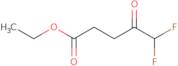 Ethyl 5,5-difluoro-4-oxopentanoate