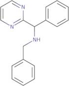 N-Benzyl-1-phenyl-1-(pyrimidin-2-yl)methanamine