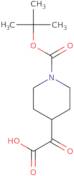 2-{1-[(tert-Butoxy)carbonyl]piperidin-4-yl}-2-oxoacetic acid