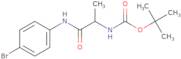 tert-Butyl N-{1-[(4-bromophenyl)carbamoyl]ethyl}carbamate