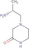 4-[(2R)-2-Aminopropyl]piperazin-2-one