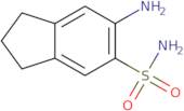 6-Amino-2,3-dihydro-1H-indene-5-sulfonamide