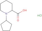 1-Cyclopentylpiperidine-2-carboxylic acid hydrochloride