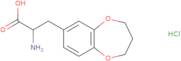 2-Amino-3-(3,4-dihydro-2H-1,5-benzodioxepin-7-yl)propanoic acid hydrochloride