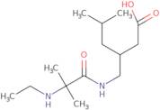 (3S)-3-{[2-(Ethylamino)-2-methylpropanamido]methyl}-5-methylhexanoic acid