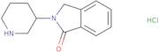 (S)-2-(Piperidin-3-yl)isoindolin-1-one hydrochloride