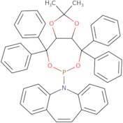 5-((3aS,8aS)-2,2-Dimethyl-4,4,8,8-tetraphenyltetrahydro-[1,3]dioxolo[4,5-E][1,3,2]dioxaphosphepi...