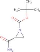 tert-Butyl (2R)-2-carbamoylaziridine-1-carboxylate