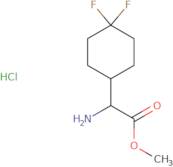 Methyl 2-amino-2-(4,4-difluorocyclohexyl)acetate hydrochloride