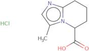 3-Methyl-5H,6H,7H,8H-imidazo[1,2-a]pyridine-5-carboxylic acid hydrochloride