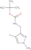 tert-Butyl N-[(4-iodo-1-methylpyrazol-3-yl)methyl]carbamate