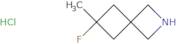 6-Fluoro-6-methyl-2-azaspiro[3.3]heptane hydrochloride