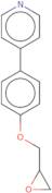 4-{4-[(Oxiran-2-yl)methoxy]phenyl}pyridine