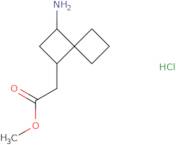 Methyl 2-{3-aminospiro[3.3]heptan-1-yl}acetate hydrochloride
