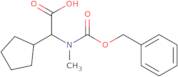 (S)-2-(N-Cbz-N-methyl-amino)-2-cyclopentylacetic acid