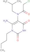 N-(6-Amino-1-butyl-2,4-dioxo-1,2,3,4-tetrahydro-pyrimidin-5-yl)-2-chloro-N-isobutyl-acetamide